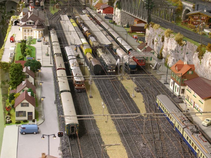 �"etwas sp&auml;ter", das Kandersteg Areal am neuen Ort.