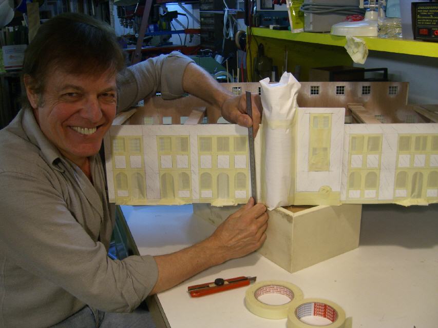 Abdecken zum Putzauftragen